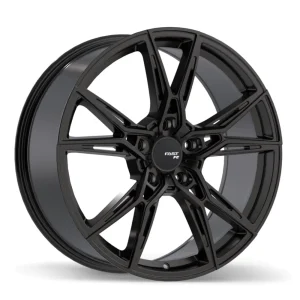 Fast Wheels – FC10 – Black – 20″x8.5″ 25mm – All weather Wheels – FC10A-2085-31BN+25C634